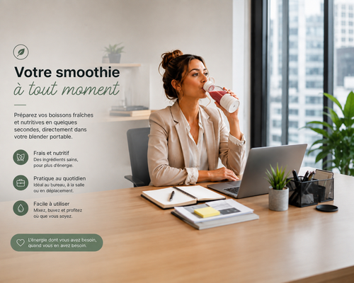 Fresh Juice — Blender Mixeur Portable Rechargeable
